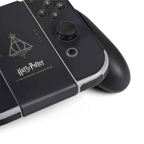 Wizarding Worlds Harry Potter Deathly Hallows Symbol Nintendo Switch OLED (2021) Skin